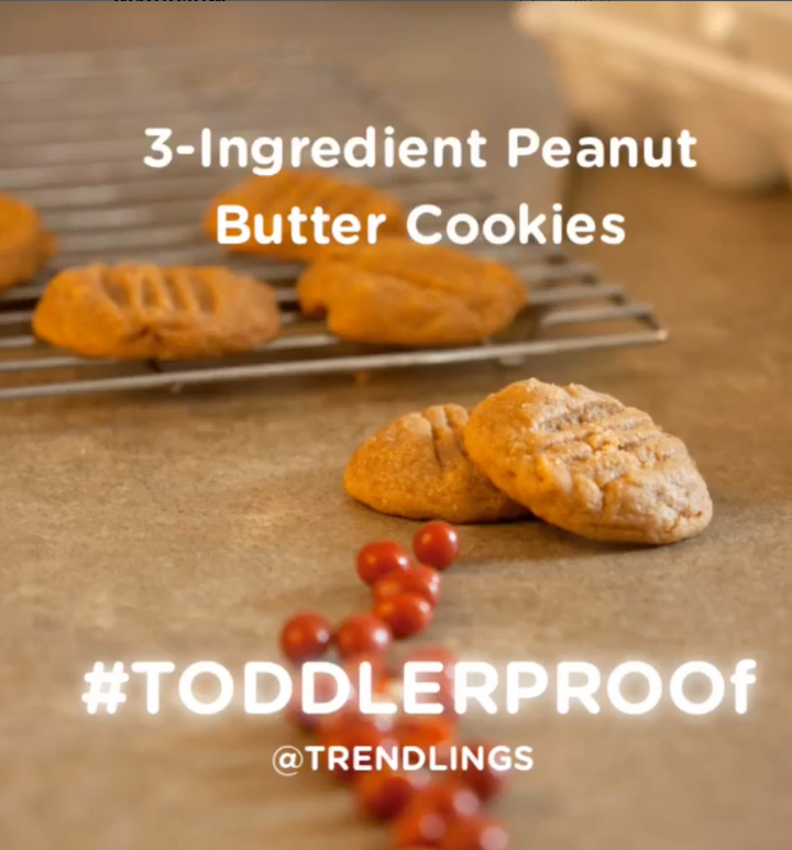 RECIPE: Healthy 3 Ingredient Peanut Butter Cookie