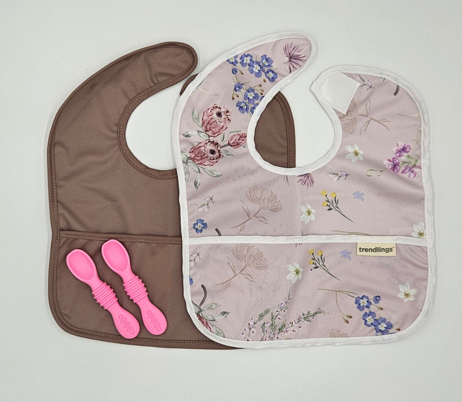 Bib And Dummy Clip Gift Set