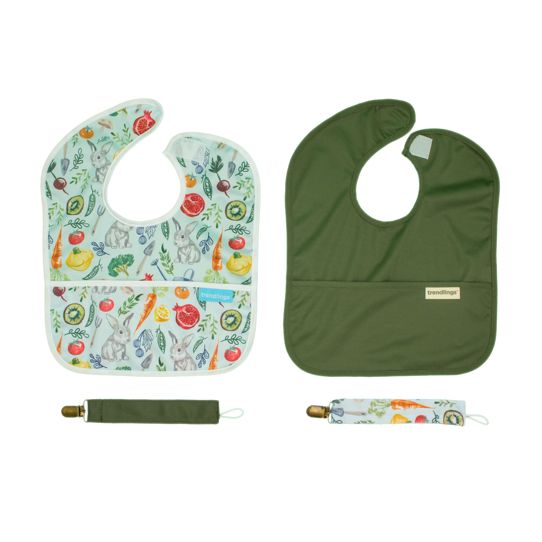 My First Bib And Dummy Clip Gift Set